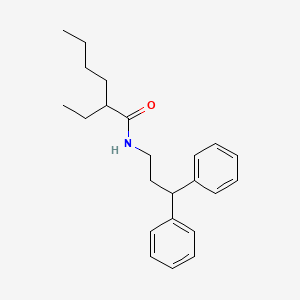 N-(3,3-diphenylpropyl)-2-ethylhexanamide