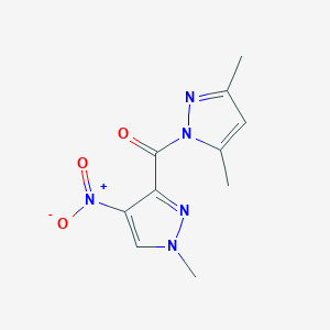 3,5-Dimethylpyrazolyl 1-methyl-4-nitropyrazol-3-yl ketone