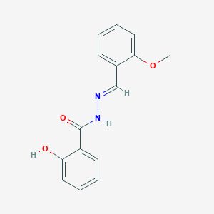 Salicylic (2-methoxybenzylidene)hydrazide