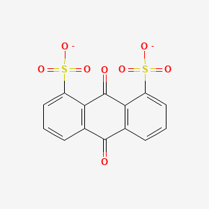 9,10-Dioxo-9,10-dihydroanthracene-1,8-disulfonate