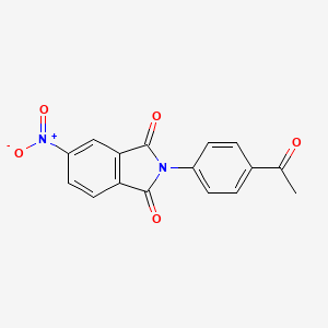 2-(4-acetylphenyl)-5-nitro-1H-isoindole-1,3(2H)-dione