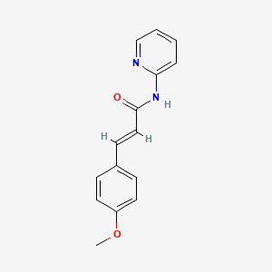 (2E)-3-(4-methoxyphenyl)-N-(pyridin-2-yl)prop-2-enamide