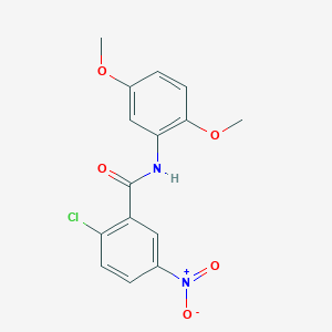 2-chloro-N-(2,5-dimethoxyphenyl)-5-nitrobenzamide