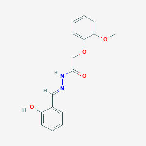 N'-(2-Hydroxybenzylidene)-2-(2-methoxyphenoxy)acetohydrazide