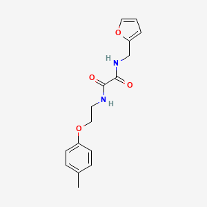 N'-(furan-2-ylmethyl)-N-[2-(4-methylphenoxy)ethyl]oxamide