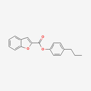 4-Propylphenyl 1-benzofuran-2-carboxylate