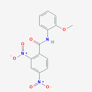 N-(2-methoxyphenyl)-2,4-dinitrobenzamide