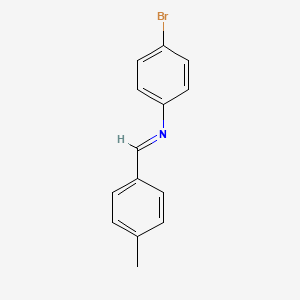 p-Methylbenzylidene-(4-bromophenyl)-amine