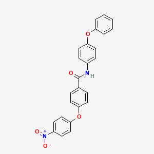 4-(4-nitrophenoxy)-N-(4-phenoxyphenyl)benzamide