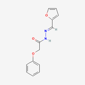 N'-(2-furylmethylene)-2-phenoxyacetohydrazide