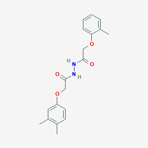 2-(3,4-dimethylphenoxy)-N'-(2-(o-tolyloxy)acetyl)acetohydrazide