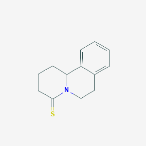 molecular formula C13H15NS B1169206 2,3,6,7-Tetrahydro-1H-pyrido[2,1-a]isoquinoline-4(11bH)-thione CAS No. 115757-45-4