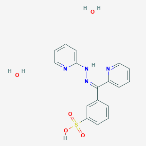 molecular formula C41H35BF4N2 B1169216 2-(3-Sulfobenzoyl)pyridine 2-pyridylhydrazone dihydrate CAS No. 123333-58-4