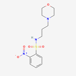 N-[3-(morpholin-4-yl)propyl]-2-nitrobenzenesulfonamide