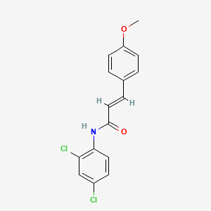 (2E)-N-(2,4-dichlorophenyl)-3-(4-methoxyphenyl)prop-2-enamide