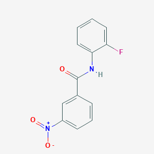 N-(2-fluorophenyl)-3-nitrobenzamide