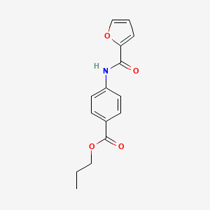 Propyl 4-(furan-2-amido)benzoate