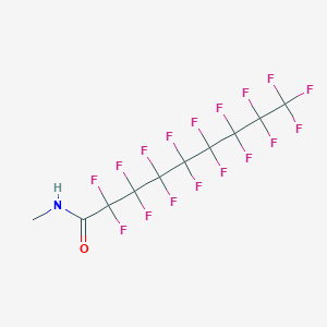 2,2,3,3,4,4,5,5,6,6,7,7,8,8,9,9,9-heptadecafluoro-N-methylnonanamide