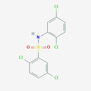 2,5-dichloro-N-(2,5-dichlorophenyl)benzenesulfonamide