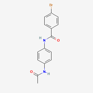 N-[4-(acetylamino)phenyl]-4-bromobenzamide