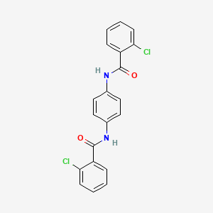 2-Chloro-N-(4-((2-chlorobenzoyl)amino)phenyl)benzamide