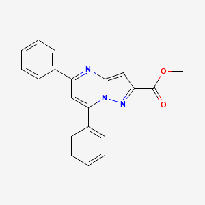 Methyl 5,7-diphenylpyrazolo[1,5-a]pyrimidine-2-carboxylate