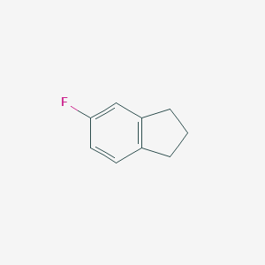 B116938 5-Fluoro-2,3-dihydro-1H-indene CAS No. 37530-82-8