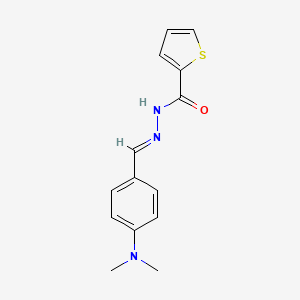 N'-[4-(dimethylamino)benzylidene]-2-thiophenecarbohydrazide