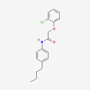 N-(4-butylphenyl)-2-(2-chlorophenoxy)acetamide