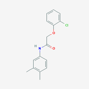 2-(2-chlorophenoxy)-N-(3,4-dimethylphenyl)acetamide