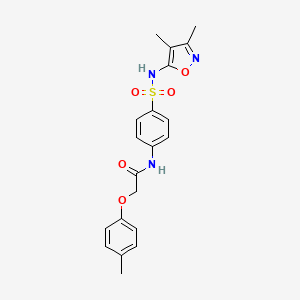 N-[4-(3,4-Dimethyl-isoxazol-5-ylsulfamoyl)-phenyl]-2-p-tolyloxy-acetamide