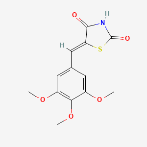 5-(3,4,5-Trimethoxy-benzylidene)-thiazolidine-2,4-dione