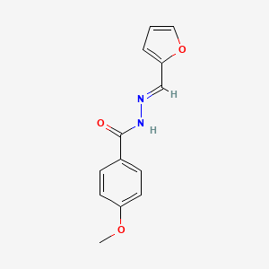 N'-(2-furylmethylene)-4-methoxybenzohydrazide