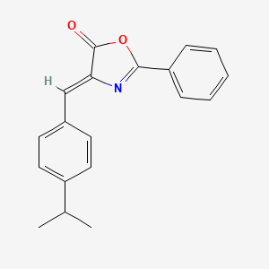 (z)-4-(4-Isopropylbenzylidene)-2-phenyloxazol-5(4h)-one