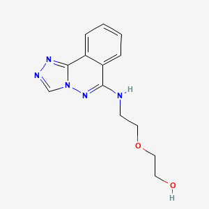 2-[2-([1,2,4]Triazolo[3,4-a]phthalazin-6-ylamino)ethoxy]ethanol
