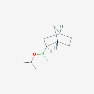 Borinic acid, bicyclo[2.2.1]hept-2-ylmethyl-, 1-methylethyl ester, (1S-exo)-(9CI)