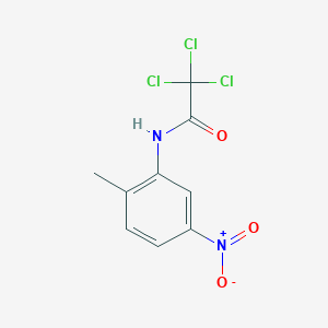 2,2,2-trichloro-N-(2-methyl-5-nitrophenyl)acetamide