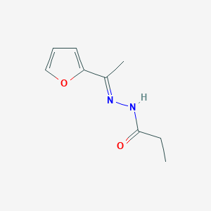 N'-(1-(Furan-2-yl)ethylidene)propionohydrazide