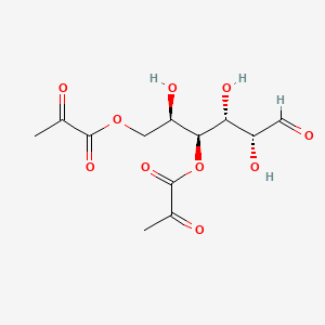 molecular formula C13H12O2 B1169521 4,6-Bis-O-(2-oxopropanoyl)hexose CAS No. 113561-02-7