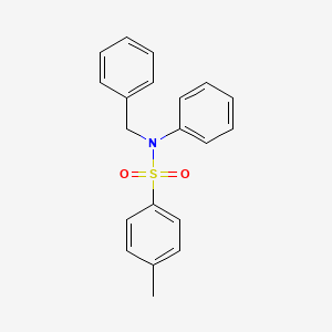 molecular formula C20H19NO2S B11695325 N-benzyl-4-methyl-N-phenylbenzenesulfonamide CAS No. 4703-20-2