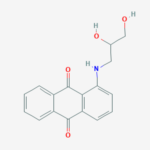 1-[(2,3-Dihydroxypropyl)amino]anthracene-9,10-dione