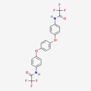 N,N'-[benzene-1,4-diylbis(oxybenzene-4,1-diyl)]bis(2,2,2-trifluoroacetamide)