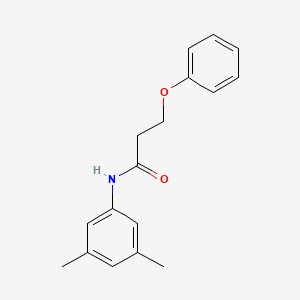 N-(3,5-dimethylphenyl)-3-phenoxypropanamide