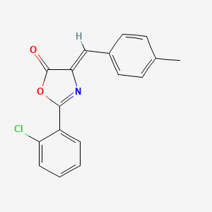 2-(2-Chlorophenyl)-4-(4-methylbenzylidene)oxazol-5(4H)-one