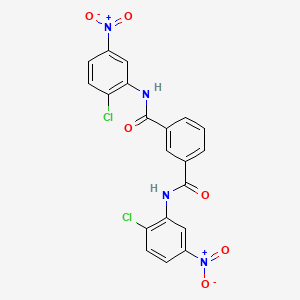 N,N'-bis(2-chloro-5-nitrophenyl)benzene-1,3-dicarboxamide