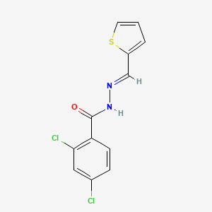 2,4-dichloro-N'-(2-thienylmethylene)benzohydrazide