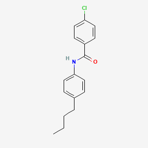 N-(4-butylphenyl)-4-chlorobenzamide