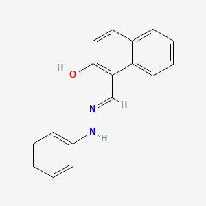 (E)-1-((2-phenylhydrazono)methyl)naphthalen-2-ol