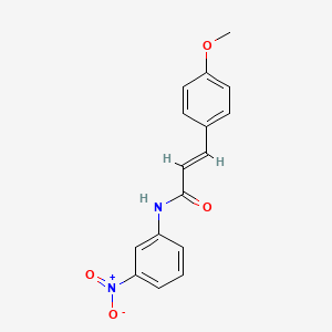 (2E)-3-(4-methoxyphenyl)-N-(3-nitrophenyl)prop-2-enamide