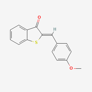 Benzo[b]thiophen-3(2H)-one, 2-[(4-methoxyphenyl)methylene]-, (2Z)-